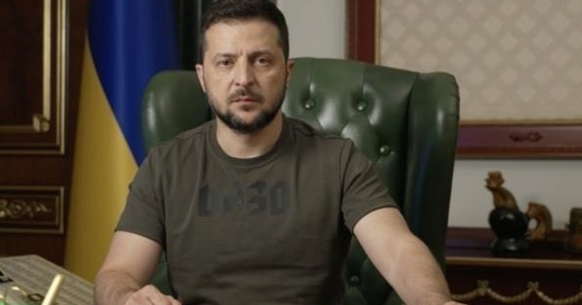 Зеленский Киевте жол апатына түсті
