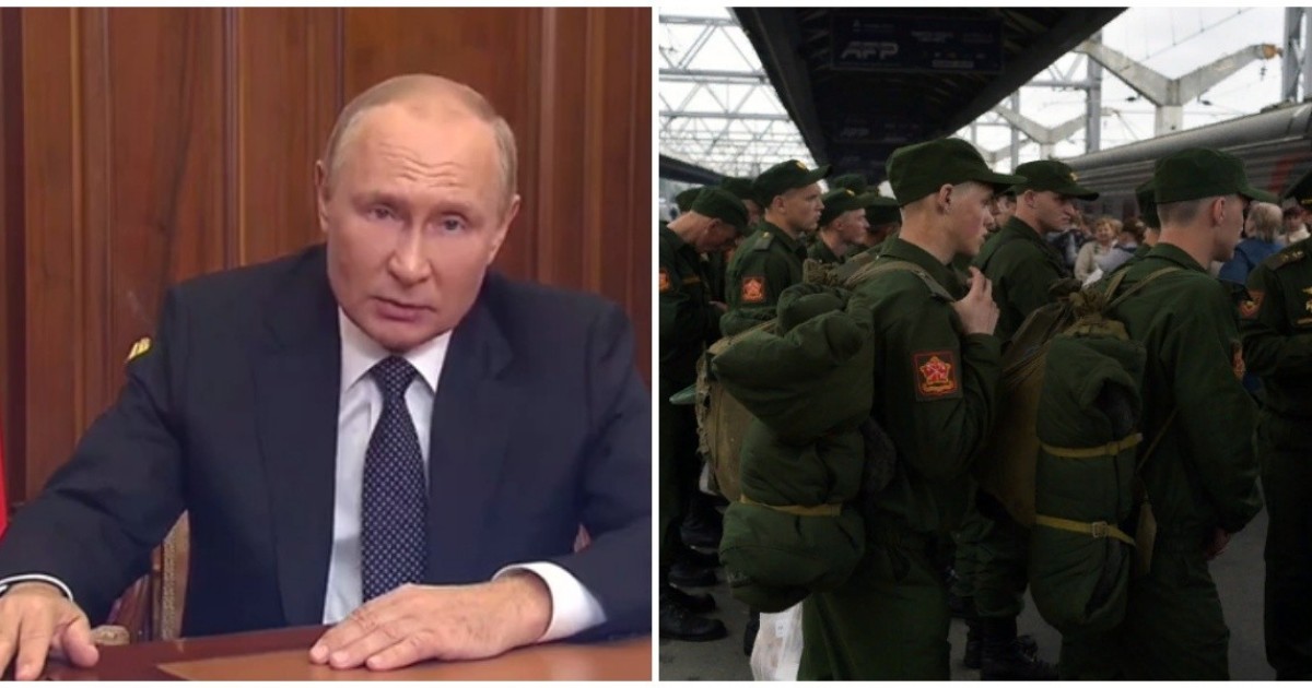 Бүгін Ресейде жартылай мобилизациялау басталады – Путин