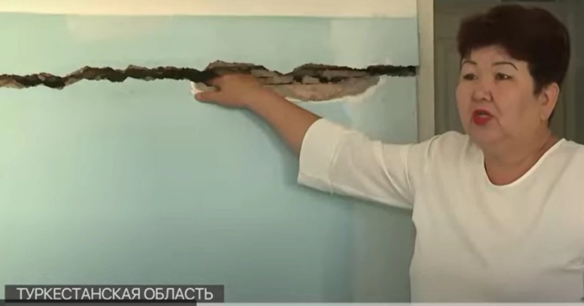 375 миллион теңгеге салынған мектеп балаларға қауіп төндіруде