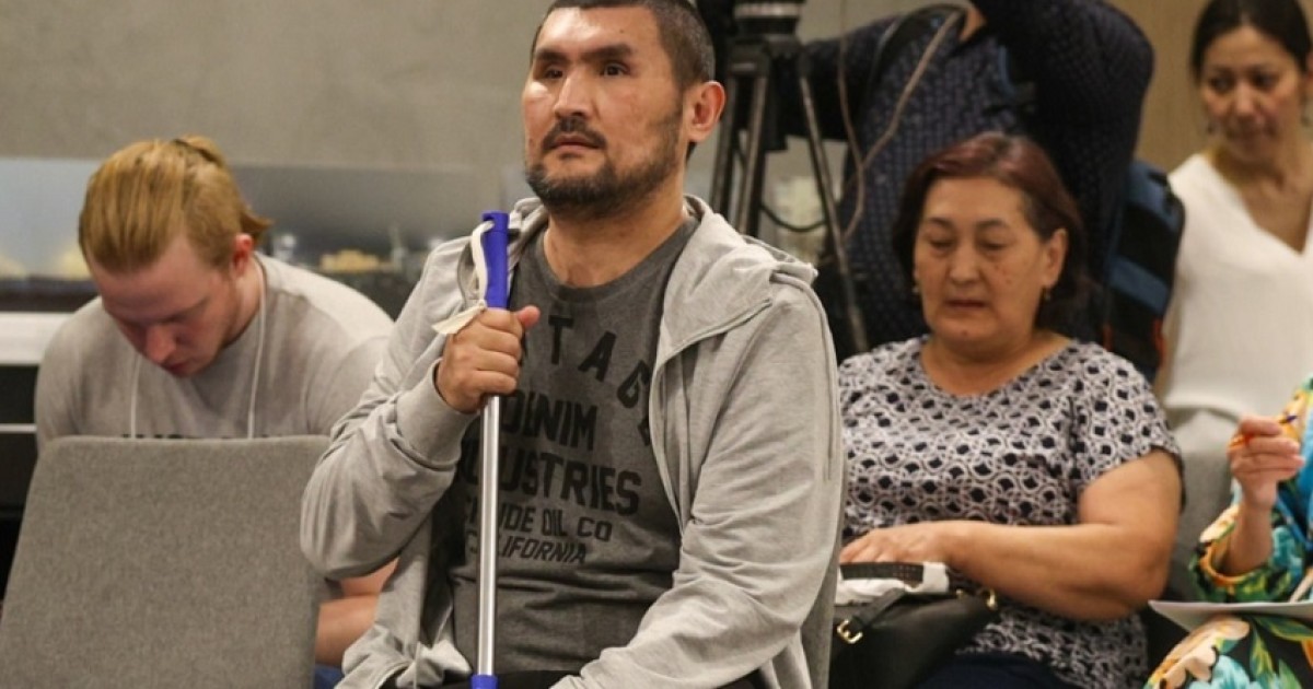 Қаңтар оқиғасында көз жанарынан айырылған азамат кінәсіз деп танылды
