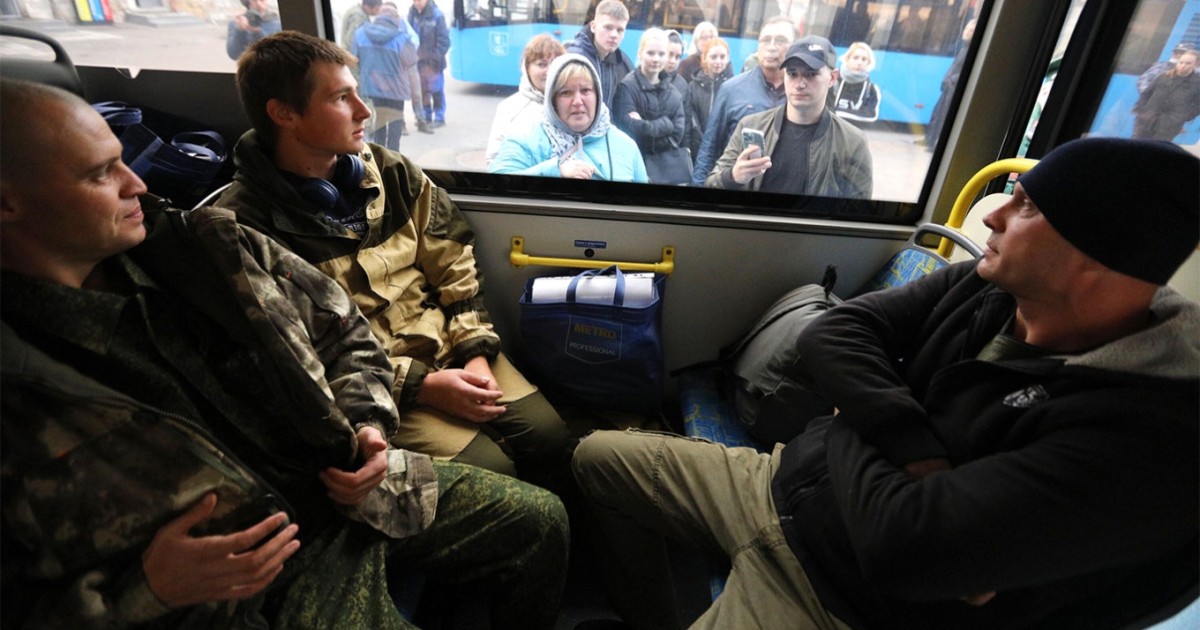 Кремль жоспардан 2,5 есе көп еркекті мобилизациялауды тапсырды