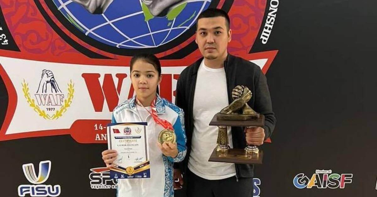 15 жастағы қазақстандық қыз әлем чемпионы атанды