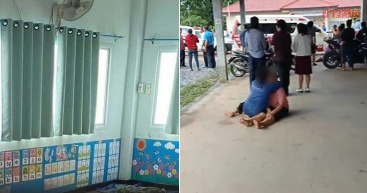 Баласы мен әйелін өлтірген азамат балабақшада 37 адамға оқ жаудырды