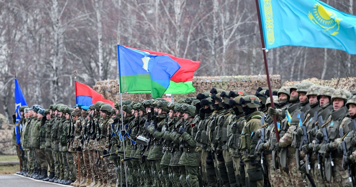 Жамбылда ҰҚШҰ оқу-жаттығуының ашылу салтанаты өтті