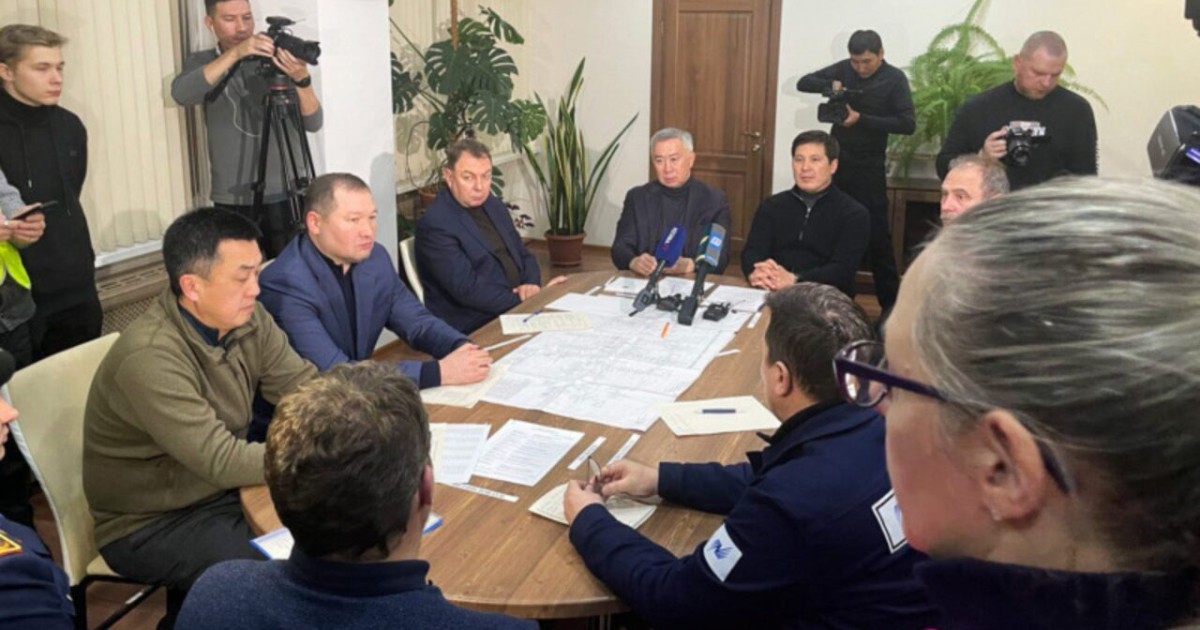 Серік Жұманғарин мен Төтенше жағдайлар министрі Юрий Ильин Екібастұзға барды