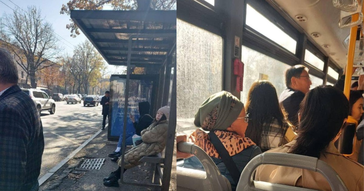 Алматы әкімі аялдамада жарты сағат автобус күтіп тұрды