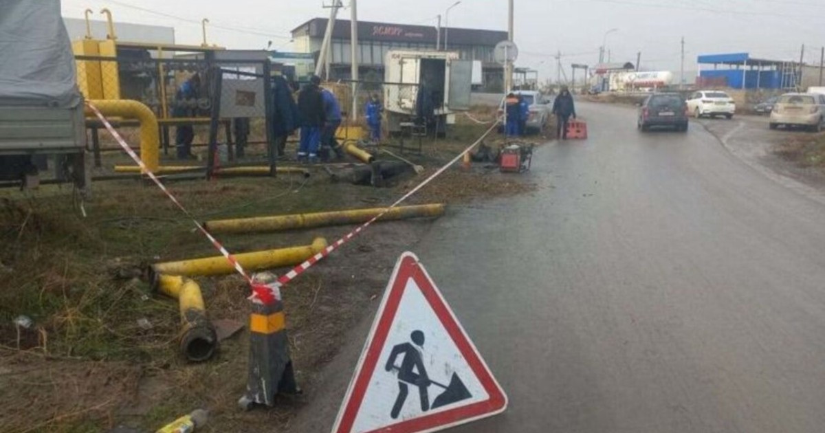 Шымкентте көлік жүргізушісі 600-ден астам үйді газсыз қалдырды