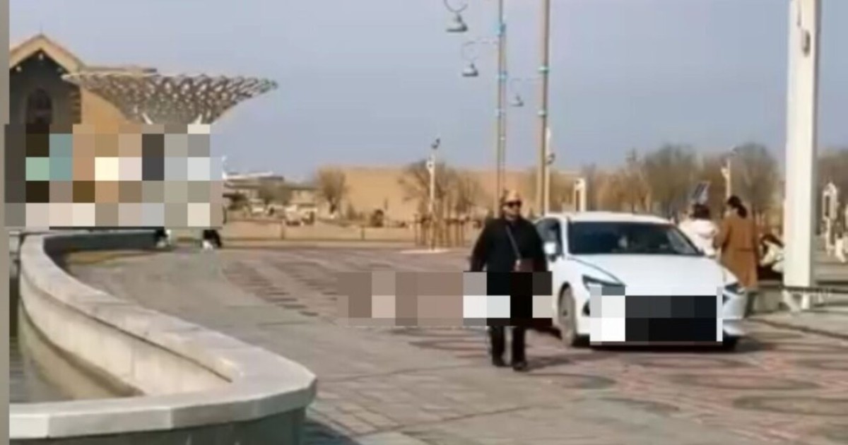 Кесене жанында көлікпен жүрген жүргізуші жазаланды (ВИДЕО)