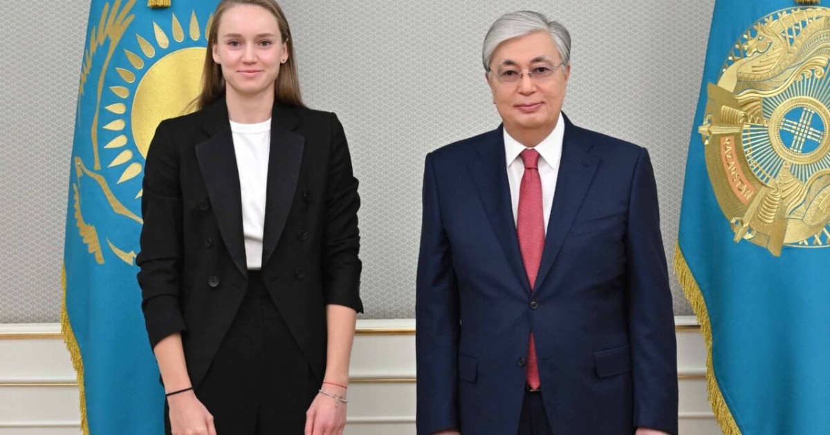 Елена Рыбакина Тоқаевтың қабылдауында болды