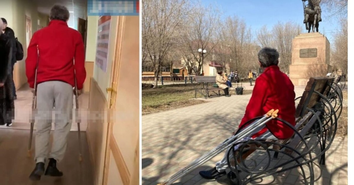 Ақтөбеде белгісіз біреулер ер кісіні қайыр сұрауға мәжбүрлеген