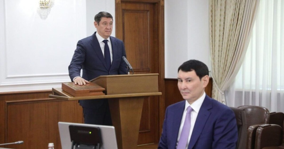 Жаңа министр ант берді