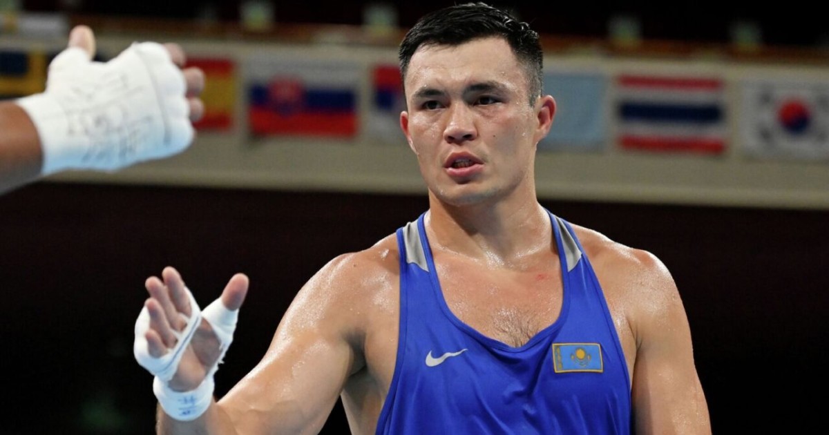 Қамшыбек Қоңқабаев Олимпиада чемпионын нокдаунмен жеңді