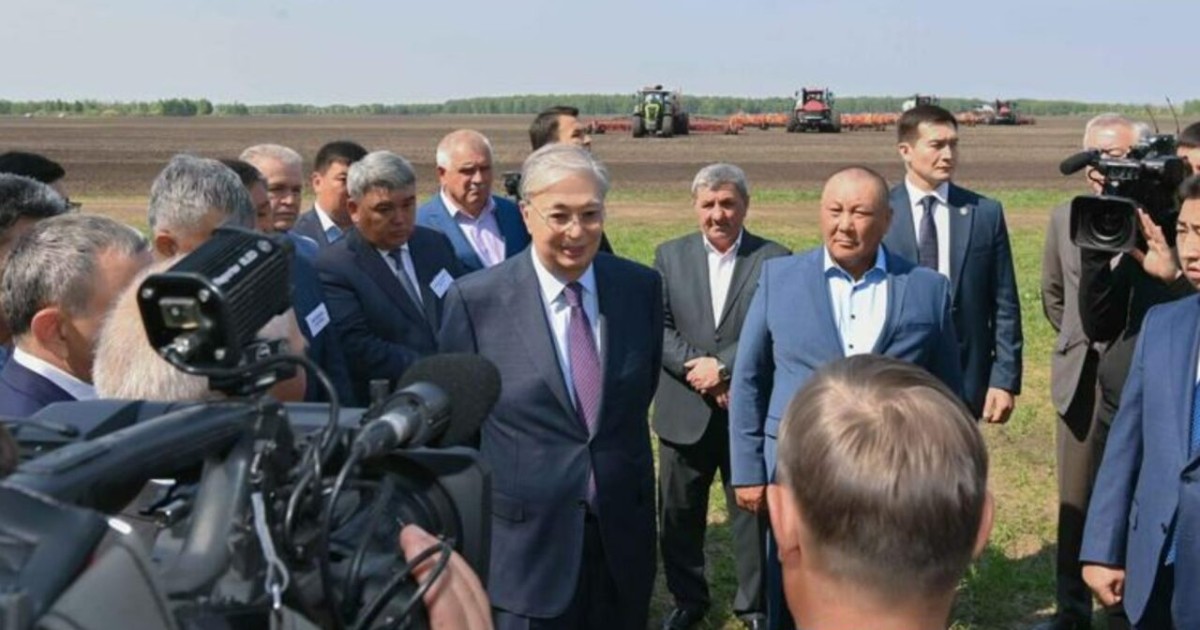 Президент СҚО-дағы «Дайындық Агро» ЖШС егістік алқабын аралады