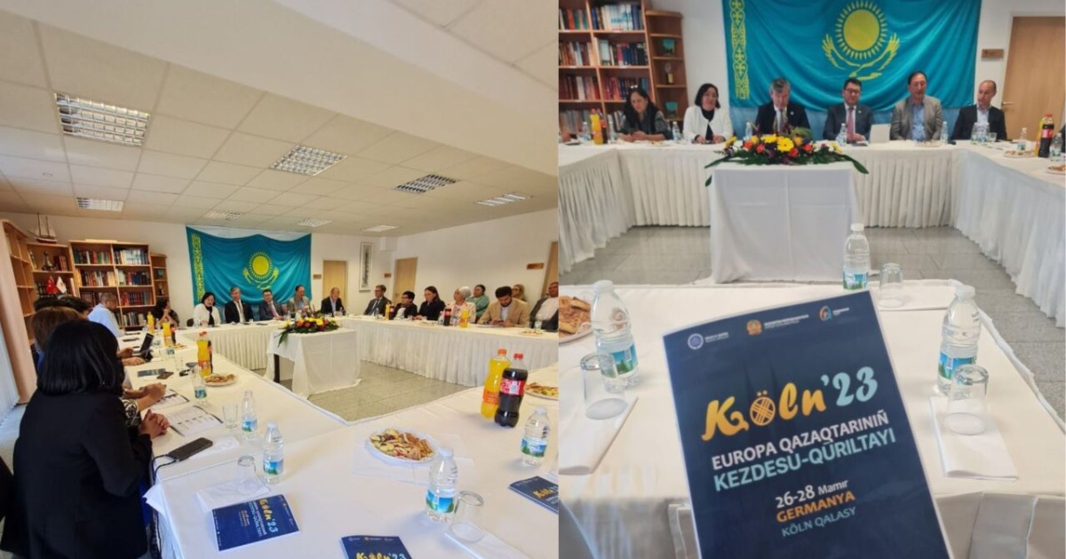 Еуропаның 15 елінен келген 20 қазақ ұйымдарының басшылары Кельнде басқосты