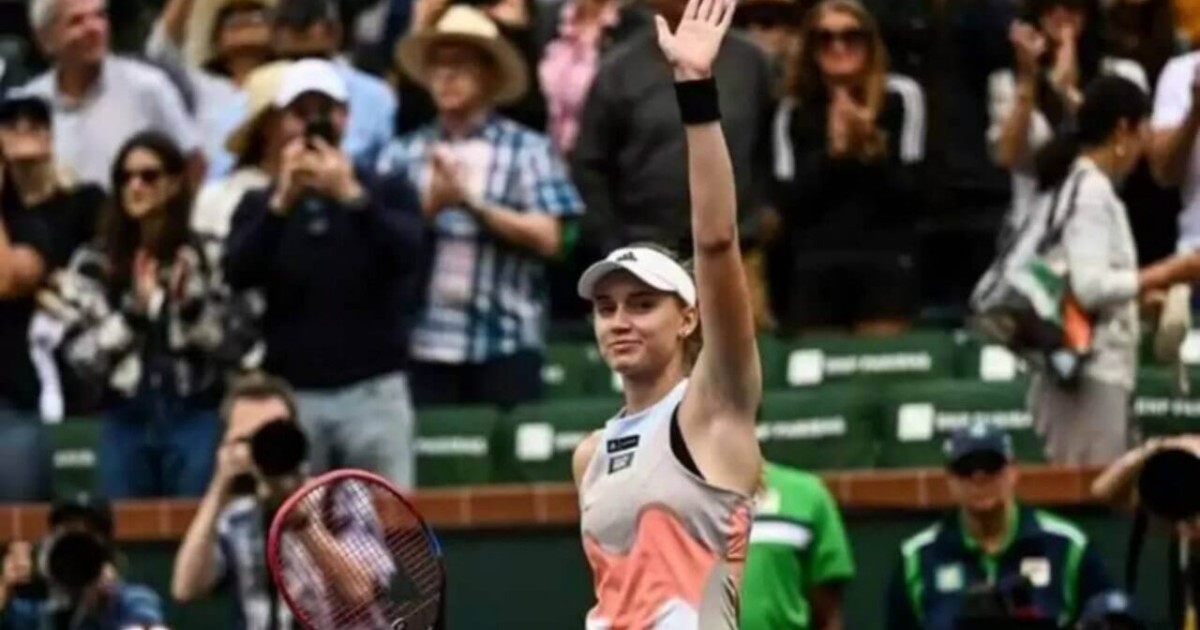 Елена Рыбакина Рим WTA 1000 турнирінің финалына шықты