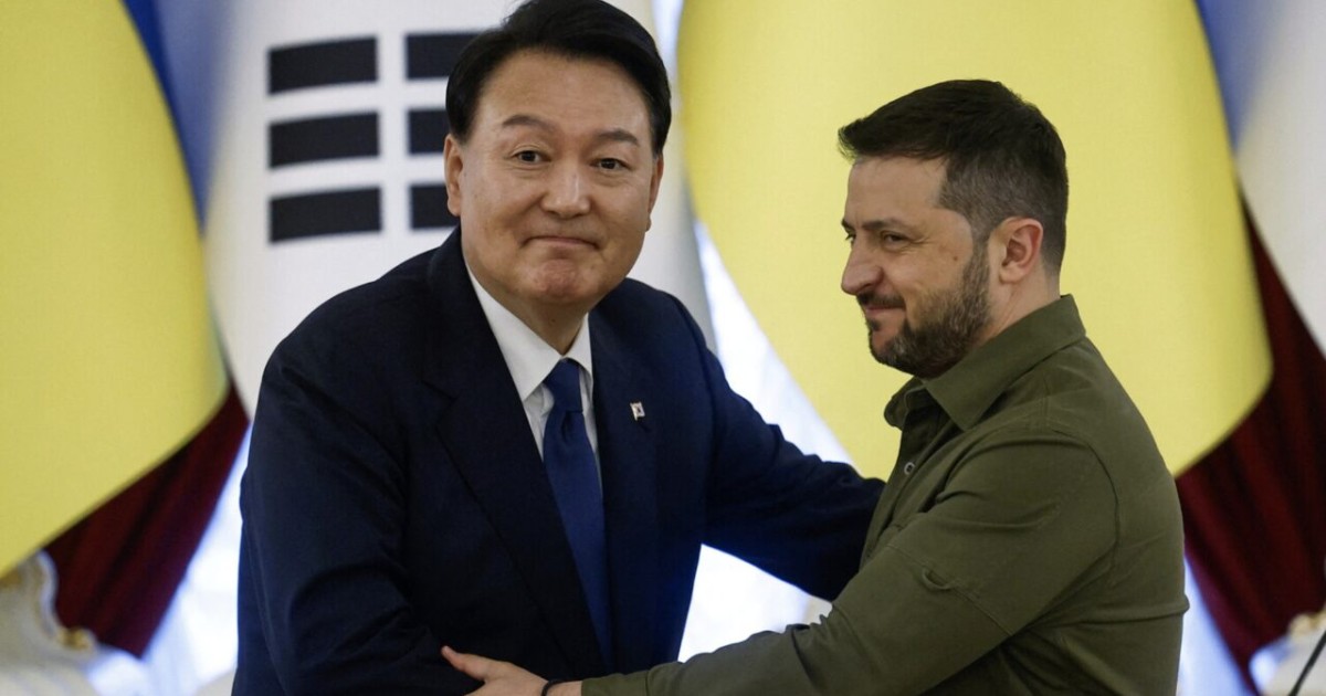 17 айдан кейін Оңтүстік Корея президенті Киевке барды