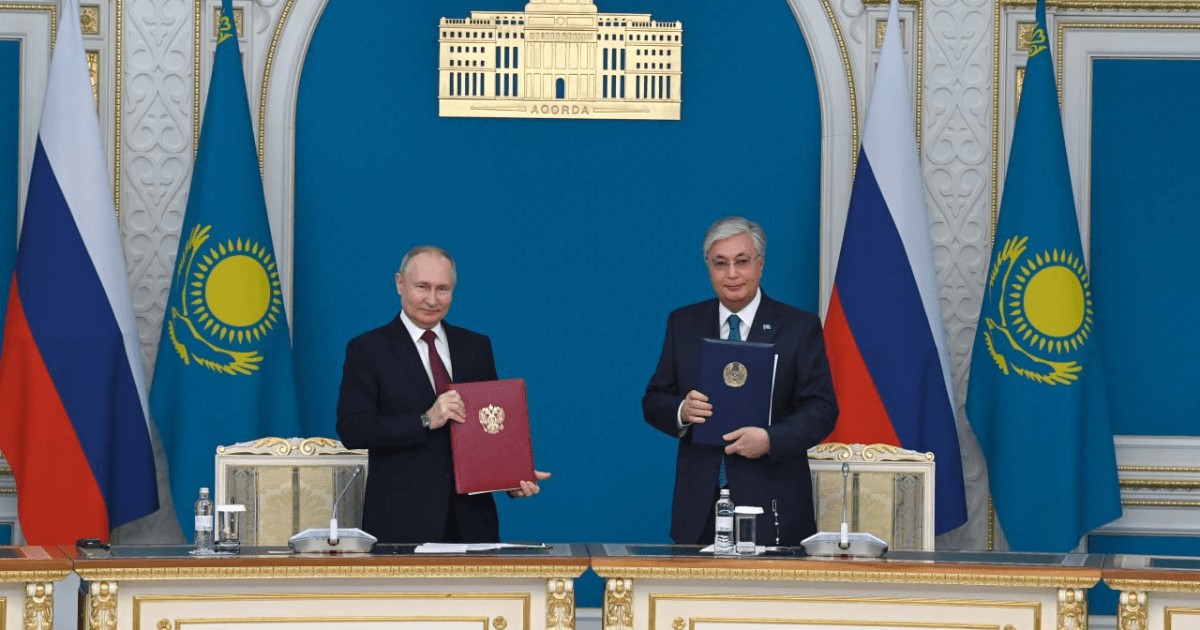 Тоқаев пен Путин қандай құжаттарға қол қойды