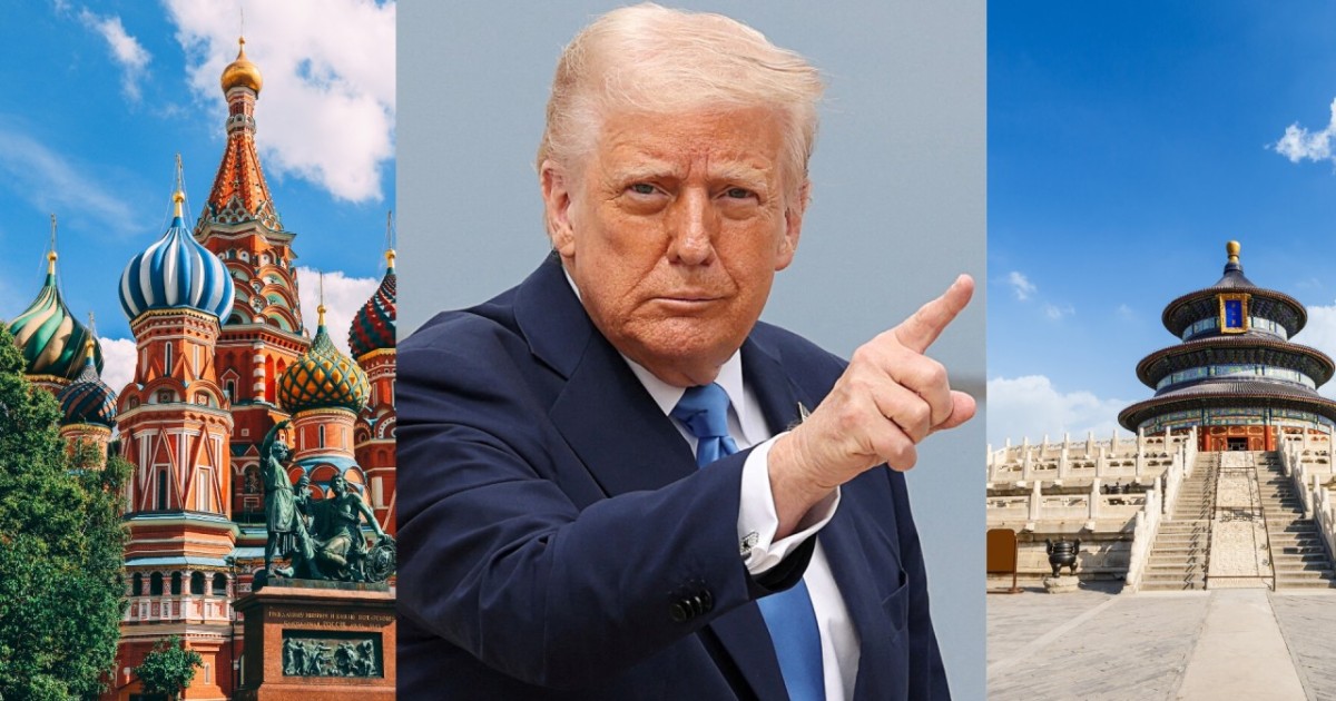 Трамп Мәскеу мен Бейжіңді бомбылаймын деп қорқытқан – CNN