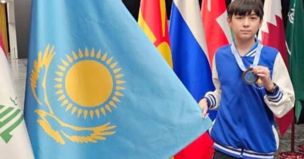 Қазақтың болашағы жарқын: астаналық оқушы әлемдік жарыстан қола медаль жеңіп алды