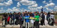 Астанада «Таза жағалау» экологиялық акциясы өтті: жастар табиғатты қорғауға үн қосты