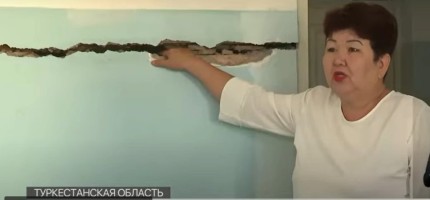 375 миллион теңгеге салынған мектеп балаларға қауіп төндіруде