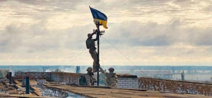 Украина: жеңіс туы көтерілді (ФОТО)
