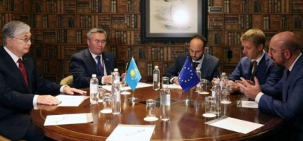 Тоқаев Еуропалық Кеңестің президенті Шарль Мишельмен кездесті