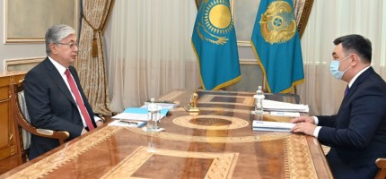 Тоқаев Түркі академиясының президентін қабылдады