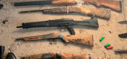 Таразда қала шетінен қару-жарақ сақталған қойма табылды