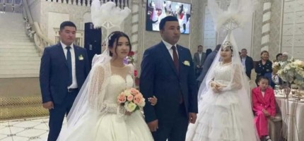 Үйлену тойына келген қонақтар ерекше оқиғаның куәсі болды (ВИДЕО)