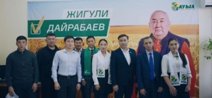 Семейде Жигули Дайрабаевтың өңірлік штабы ашылды