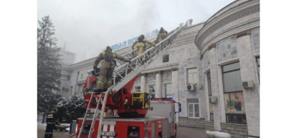 Алматы-2 вокзалынан өрт шықты