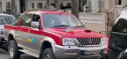 Британияда тұратын қазақтар украин әскеріне 11 джип жіберді (ВИДЕО)