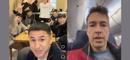 Жанқош Тұраров бір топ жігітпен Алекс Леслиді күтіп отырғанын айтты (ВИДЕО)