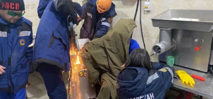 Алматыда ер адамның қолын еттартқыш шайнап кеткен