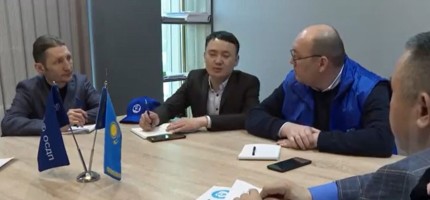 Республикалық штаб-пәтерде ЖСДП өкілдері кездесу өткізді