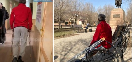 Ақтөбеде белгісіз біреулер ер кісіні қайыр сұрауға мәжбүрлеген