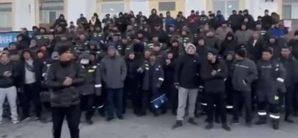 Жаңаөзендік мұнайшылар халыққа үндеу жасады