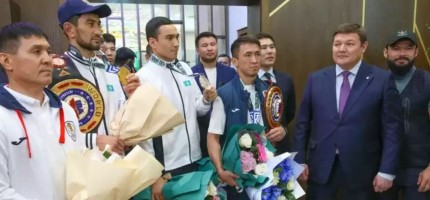 Әлем чемпионатының жүлдегерлері елге оралды