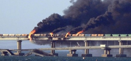 Қырым көпірінде жарылыс болды