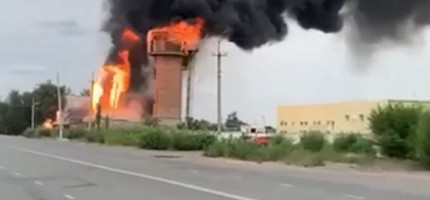 Екібастұзда автогаз құю бекетінде жарылыс болды
