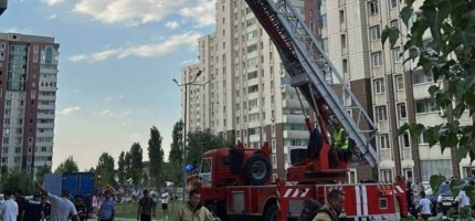 Алматыда «Ақкент» тұрғын үй кешенінен тағы да өрт шықты