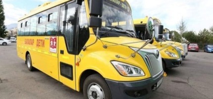 Алматы қаласы мектептеріне 100 автобус алынды