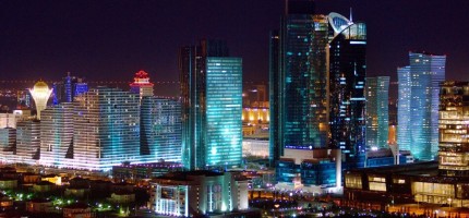 Түнгі Астана ғарыштан қалай көрінеді? (ФОТО)