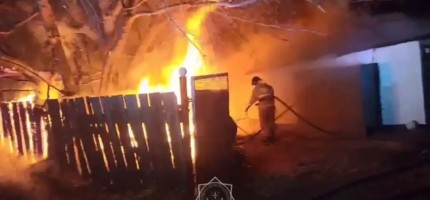 Балқашта 55 жастағы ер адам өз үйінде өрттен қайтыс болды