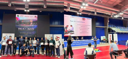 Астанадағы үстел теннисі орталығында спорт федерациялары арасында алғаш рет базалық жүрек-өкпе реанимациясы бойынша сертификатталған курс және AED аппараты орнатылды