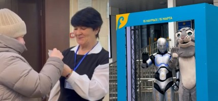 Референдум күні ерекше акция: дауыс берушілердің көңілін көтеретін шаралар өтіп жатыр (ВИДЕО)