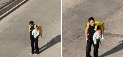 Алаяқтар Алматыда сәбиін көтеріп, курьер болып жүрген әйелдің атынан қаражат жинай бастады