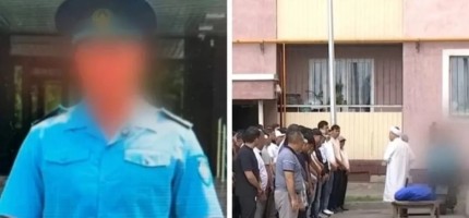Өртенген мәйіті табылған полицей ісі: марқұмның көршілері не дейді?
