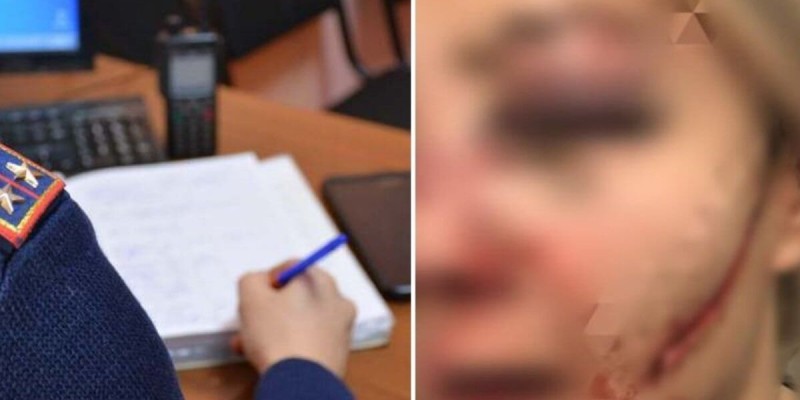 Бетін тіліп тастаған: Талғарда жігіті қызын қатты соққыға жыққан